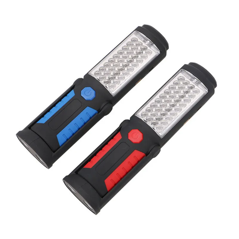 2 режима портативный COB LED USB Перезаряжаемый рабочий свет лампа фонарик с магнитом