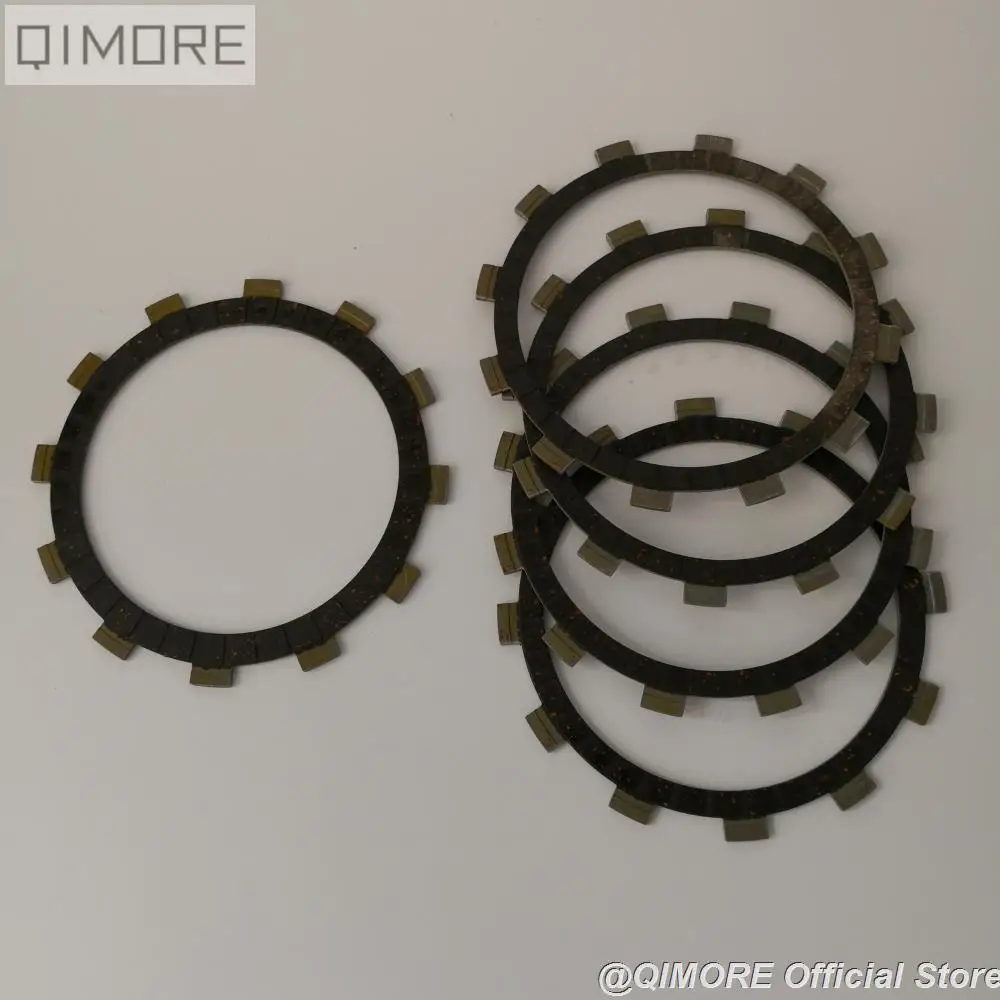 Фрикционные пластины сцепления (1 широкая пластина 4 узких пластины) для