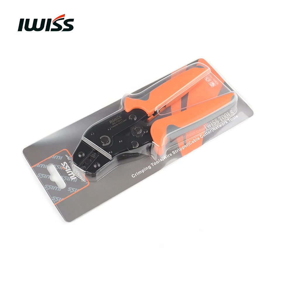 IWISS SN-11011 обжимные плоскогубцы ручные Обжимные Щипцы Инструмент обжимной