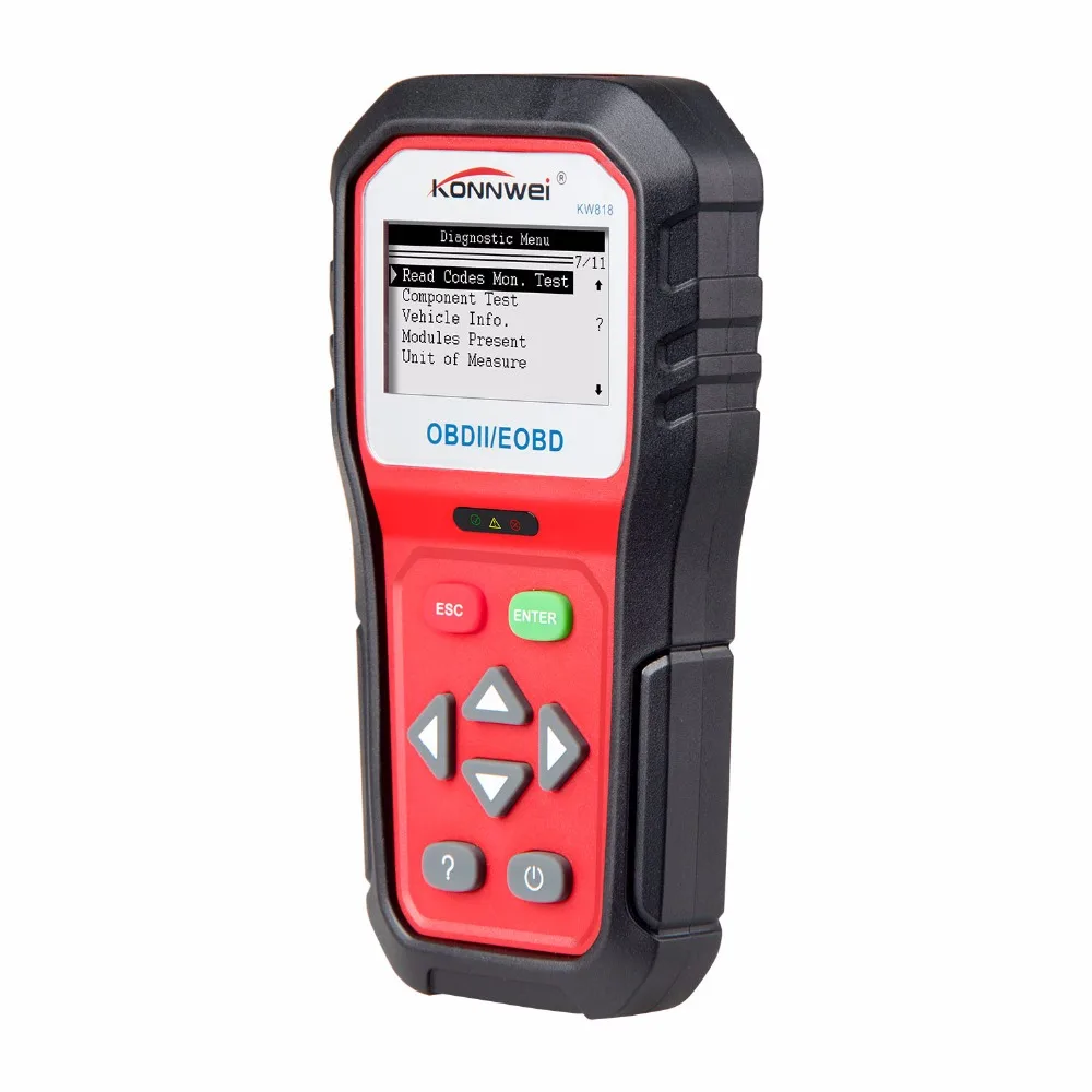 OBD2 диагностический инструмент KONNWEI KW818 CAN BUS считыватель кодов автомобиля лучше