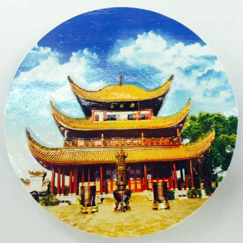 

refrigerator magnets factory directly sell yueyang building