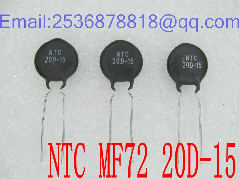 20 шт./лот NTC термистор отрицательной температуры Ом диаметр 15 мм MF72 20D15|thermistor