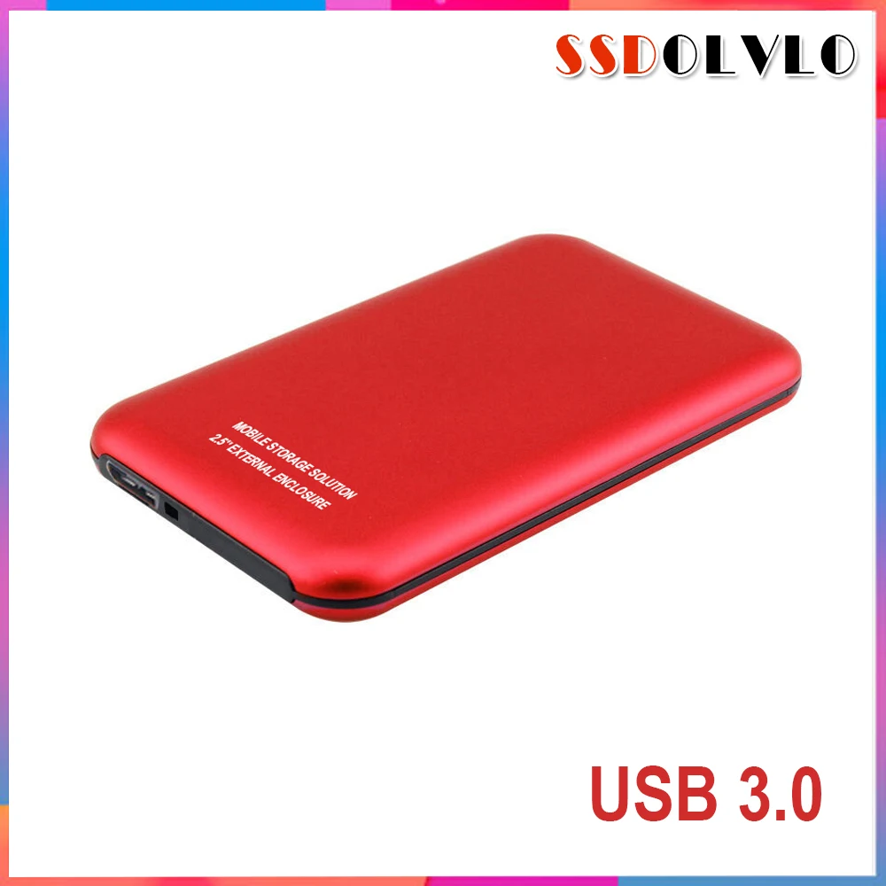 Бесплатная Винт Портативный мобильный жесткий диск box 2 5 дюймов USB3.0 Механическая