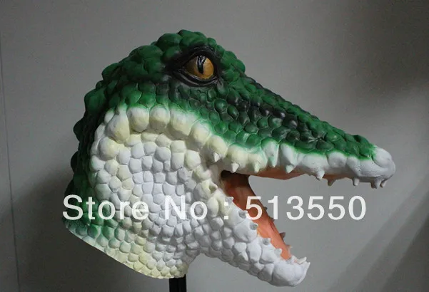 CheapThe под крокодиловую кожу маска террорист латексная к Хэллоуину King горячие