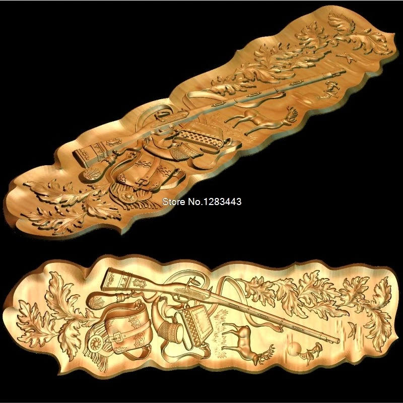 2 шт. рельефа для декора 3d-модель рельеф ЧПУ STL формат 3d модель фрезерный станок