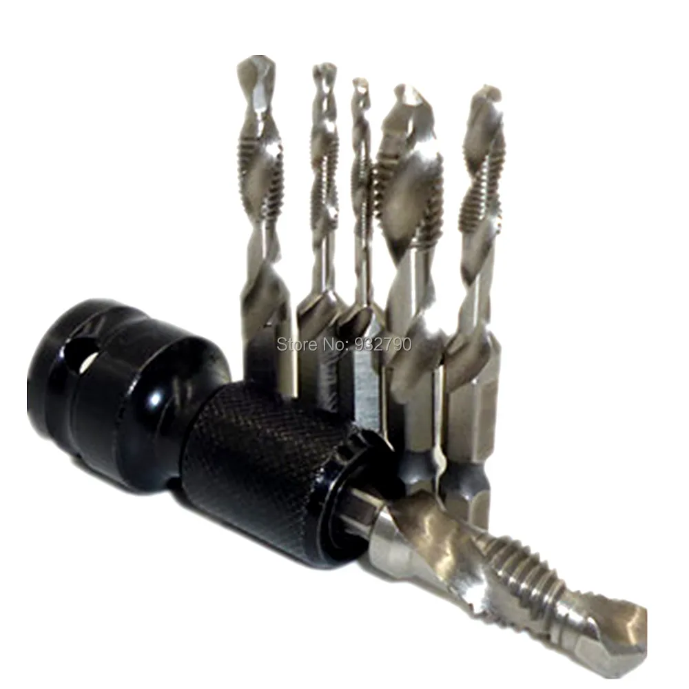 1/2 &quotDr до 1/4&quot оснастка Шестигранная Отвертка адаптер конвертер + 6 шт.