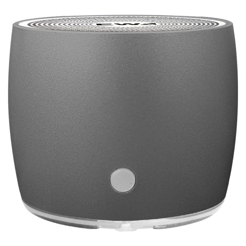 Gray EWA портативный динамик для телефона/планшета/ПК мини беспроводной Bluetooth динамик металлический USB вход MP3 плеер - Цвет: Gray