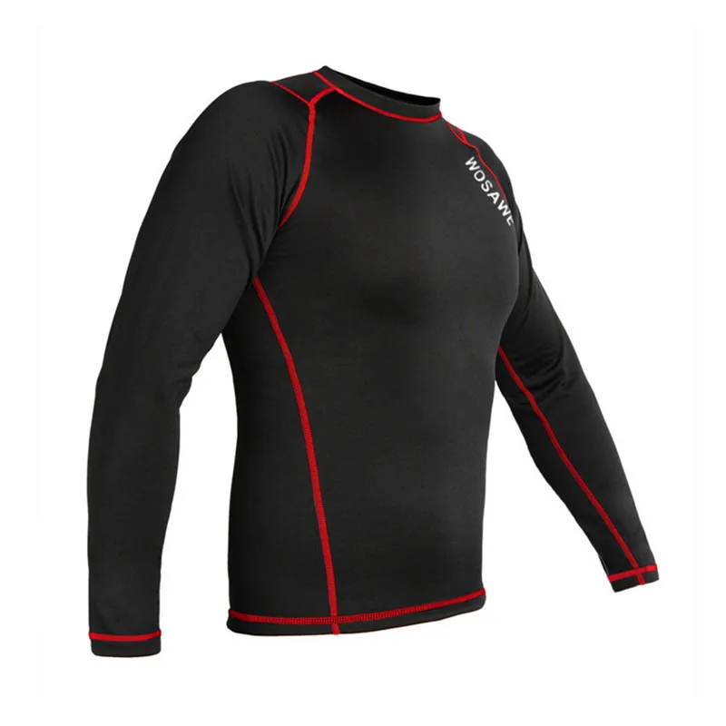 Теплая Флисовая базовая одежда для велоспорта с длинным рукавом зимняя