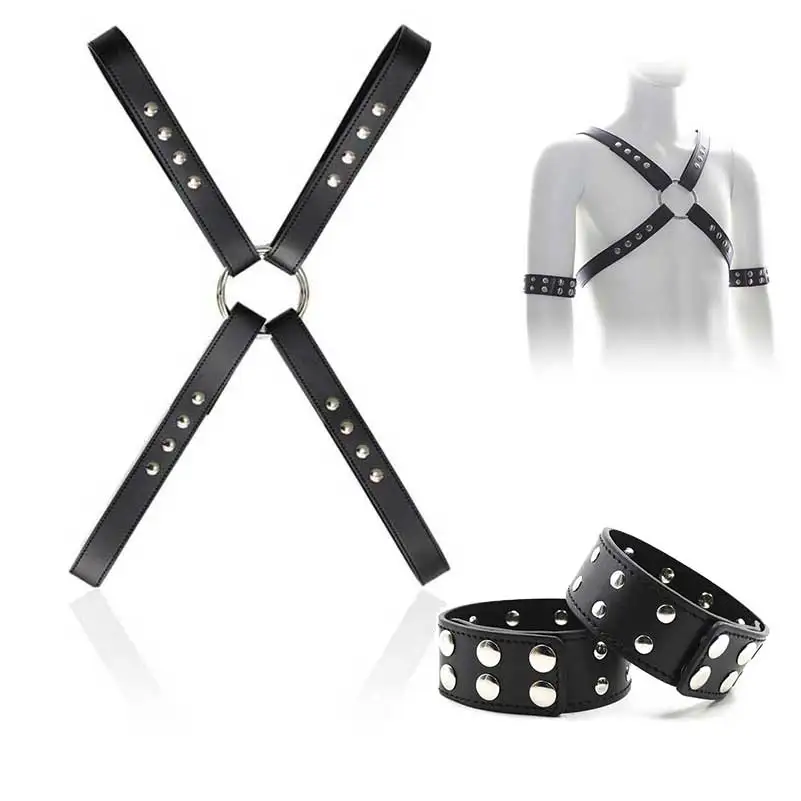 Секс игрушка для мужчин фетиш ограничитель бондаж сексуальный БДСМ ремешок