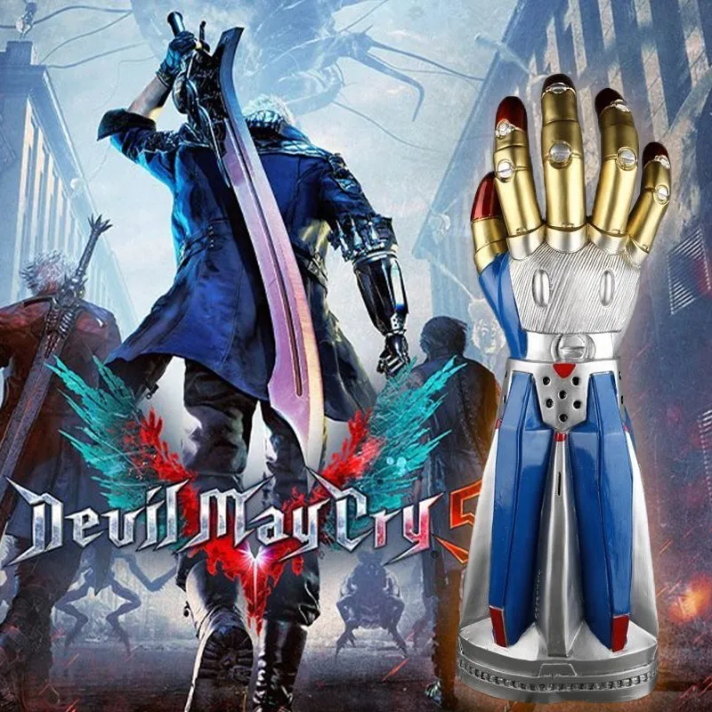 Игра Nero костюм Дьявол Охотник косплей взрослый демонический рука дьявол брингер Хэллоуин Рождество карнавал вечерние выключатели
