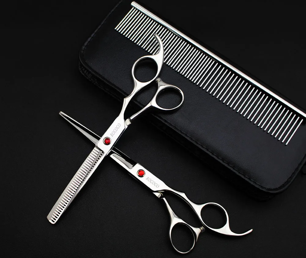 Профессиональные 7 0 дюйма ножницы для ухода за домашними животными прямые и