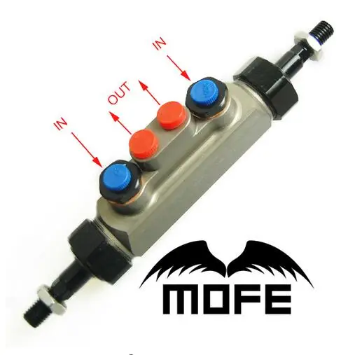 Автомобильный Алюминиевый двойной тормозной цилиндр тандем - Цена: 6 560,96 руб.