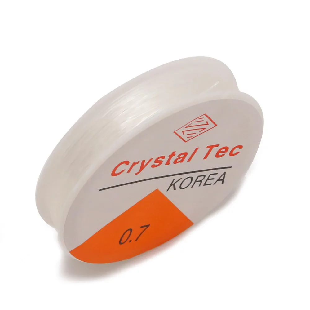 Прозрачная эластичная леска для бисероплетения 0 5/0 6/0 7/1 мм | Фурнитура и