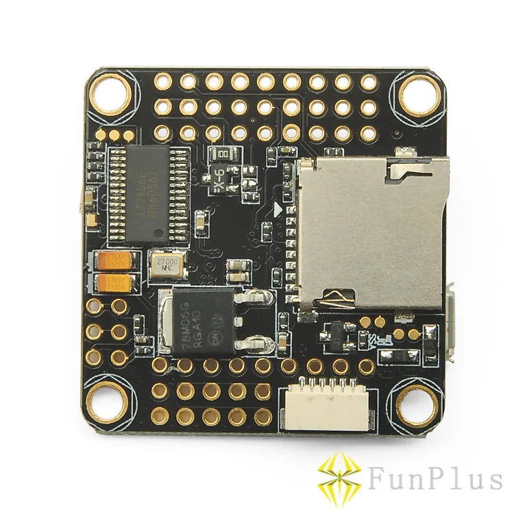 Плата управления полетом OMNIBUS F3 AIO Встроенный OSD STM32 F303 MCU микроконтроллер слот для
