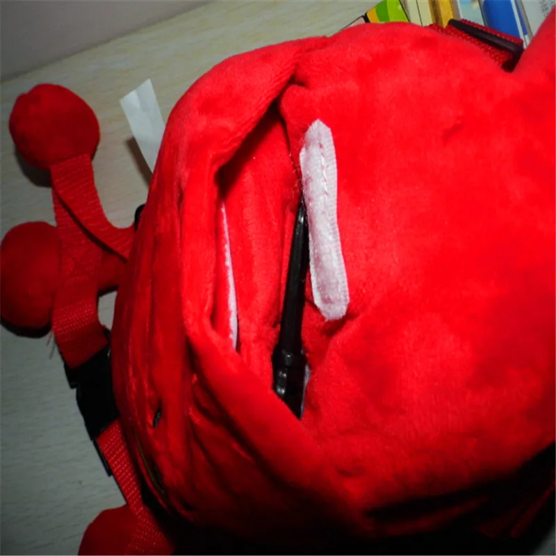 Buddy красный Elmo 2 в 1 приятель Детские поводки для собак Перевозчик плюшевая сумка с игрушкой для того, чтобы держать