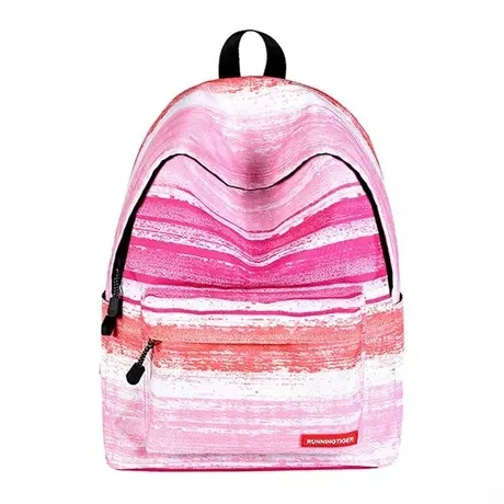 Pink Stripe Хит, женский рюкзак для девочек-подростков, школьный рюкзак, сумка, звездное небо, женский рюкзак, водонепроницаемая Детская сумка для ноутбука WM550Z - Цвет: Pink Stripe