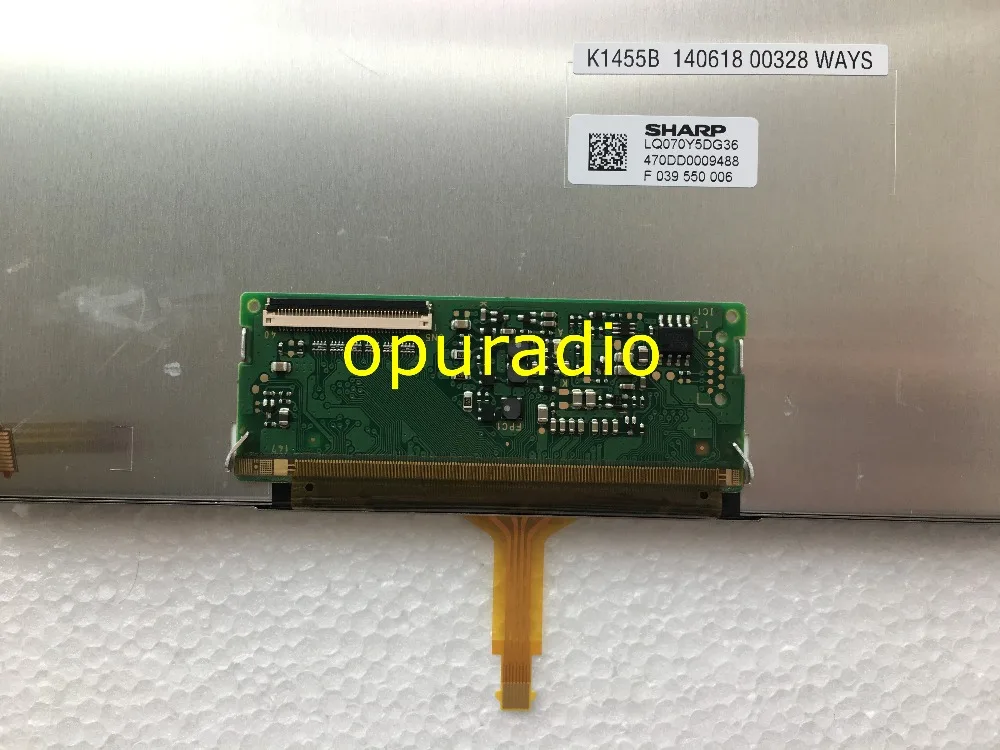 LQ070Y5DG36 абсолютно новый оригинальный А + класс 7 дюймов автомобильный TFT ЖК дисплей