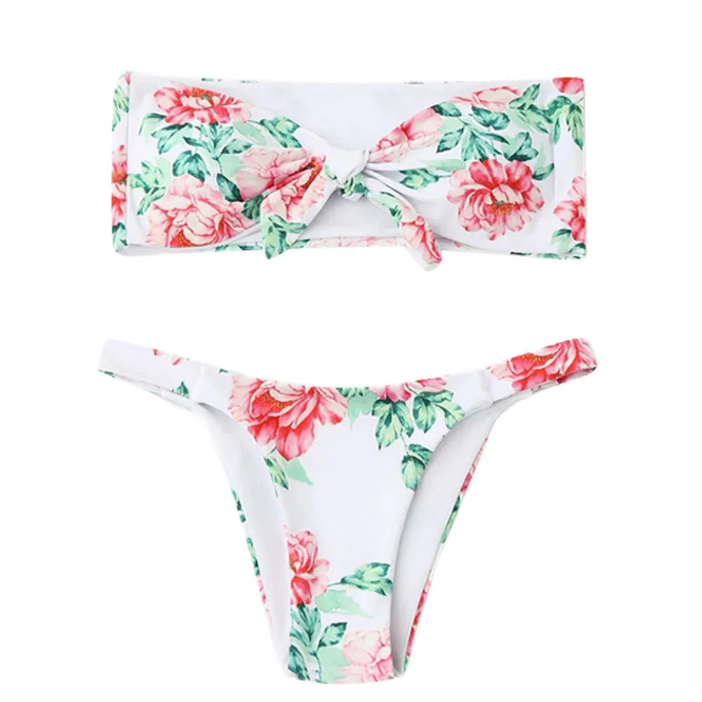 Сексуальный женский комплект бикини пуш ап купальники без косточек дерзкий низ