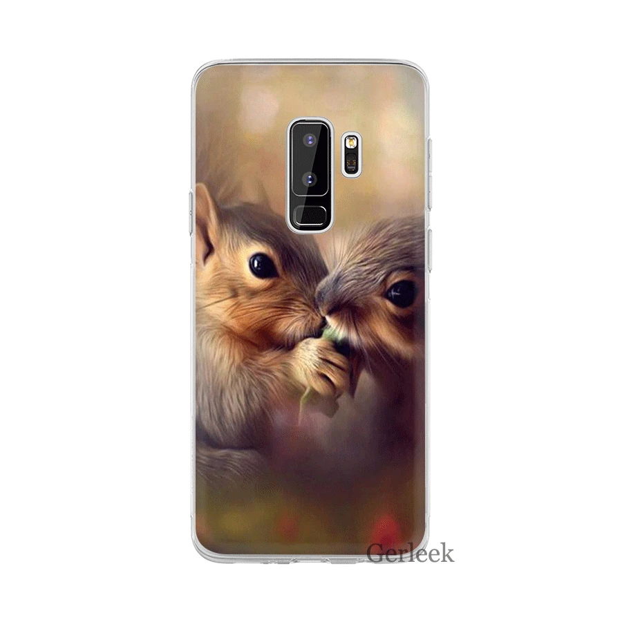 Desxz Squirrel Peanut Mouse Case For Samsung Galaxy S3 S4 S5 S6 S7 Edge S8 S9 S10 Plus S10e | Мобильные телефоны и