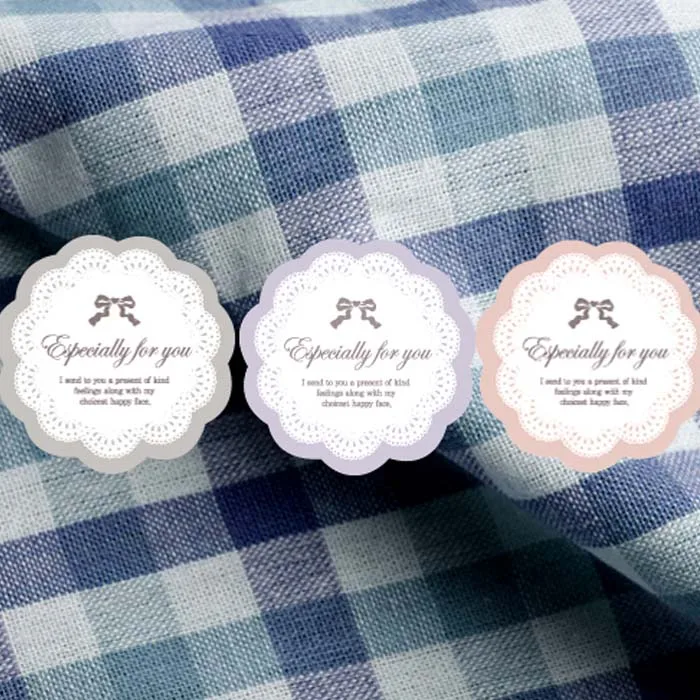 

180pcs/lot 3colors "for you" decorative stickers DIY sealing tag packing sticker gift decorative
