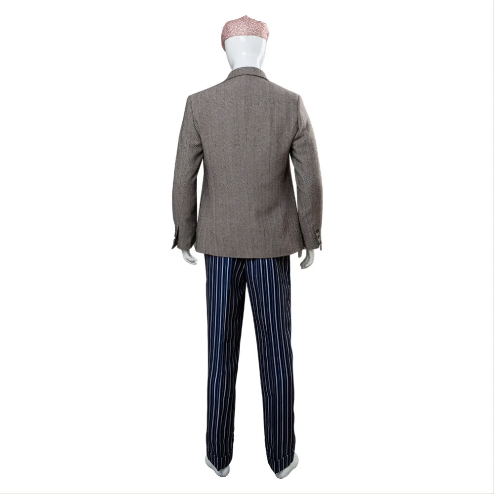 2018 Мэри Косплей Костюм Поппинс возвращается Lin Мануэля Миранда Джек полный