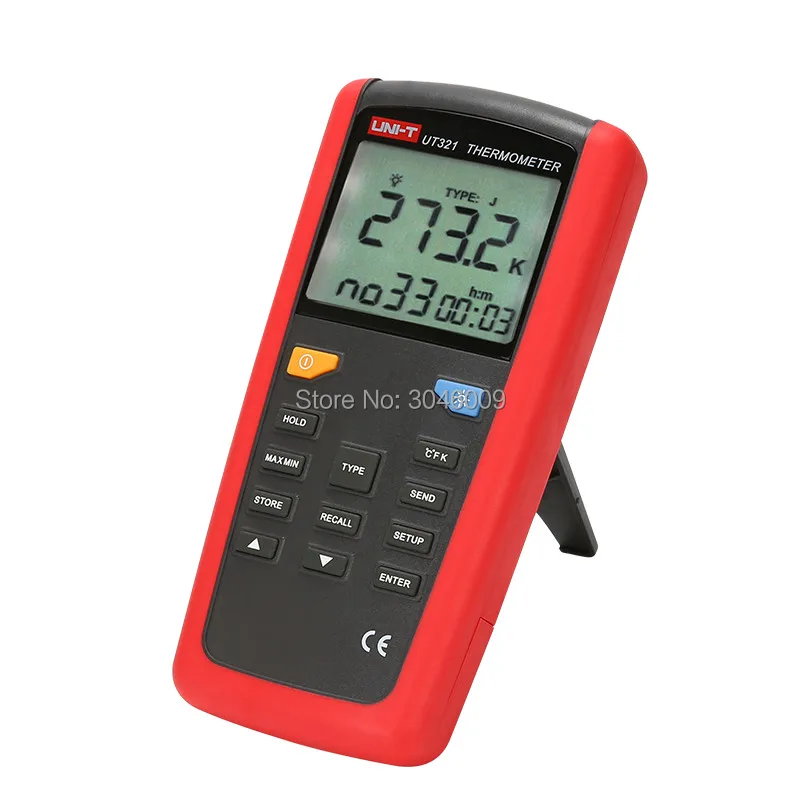 _ UT321 контактный термометр цифровой хранилище данных USB передача автоматическое