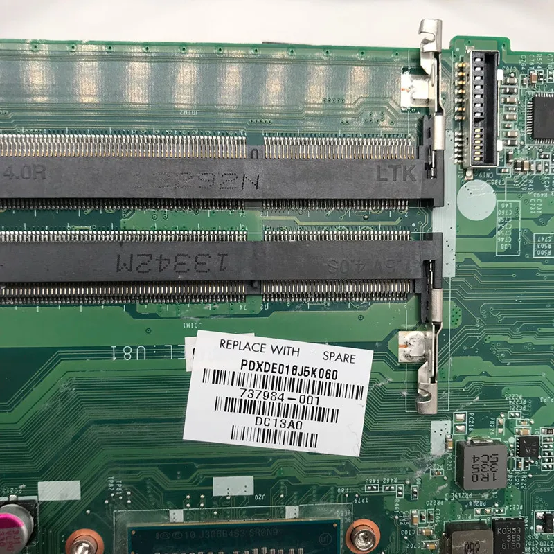 Материнская плата для ноутбука 15-N 15T 15T-N100 14-N 737984-001 732096-001 DA0U81MB6C0 с I3-3217U процессором