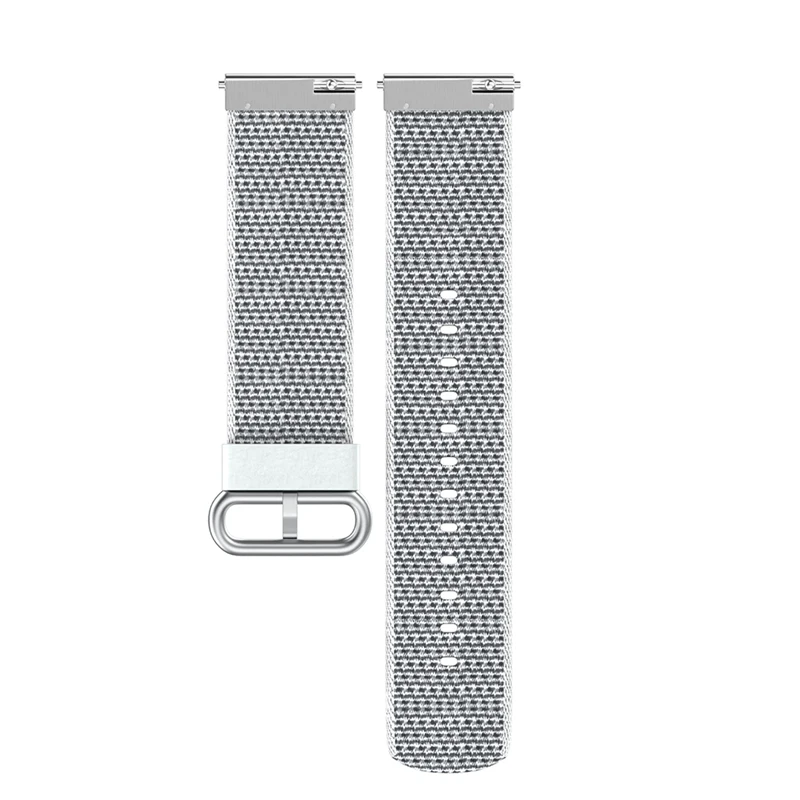 Стильный мягкий и прочный браслет из нейлоновой ткани для часов Fitbit Versa сменный