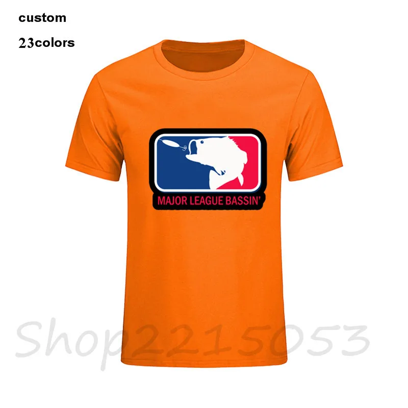 Футболка Bass Fishinger Fish Bait мужские хлопковые футболки с коротким рукавом и круглым