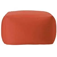 Levmoon квадратный Beanbag диван-стул для взрослых подушечка на сиденье Bean Bag покрывало для кровати без наполнения крытых Beanbag - Цвет: Оранжевый
