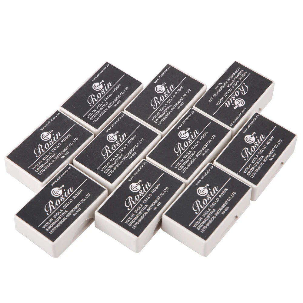 20 шт. Leto Янтарный канифоль Смола Высокое качество скрипка Виолончель струны лук