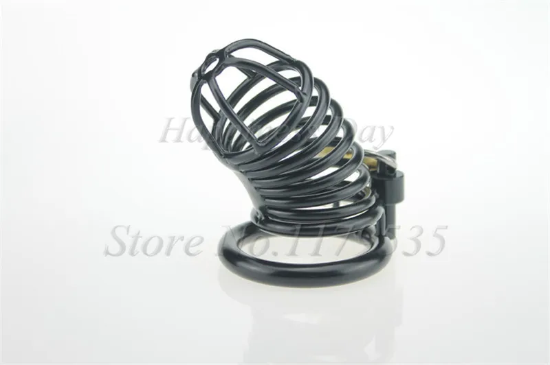 Новая Черная Мужская клетка верности из нержавеющей стали кольца на пенис