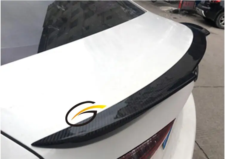 Спойлер багажника заднего крыла автомобиля из углеродного волокна для 14-18 MAZDA 3