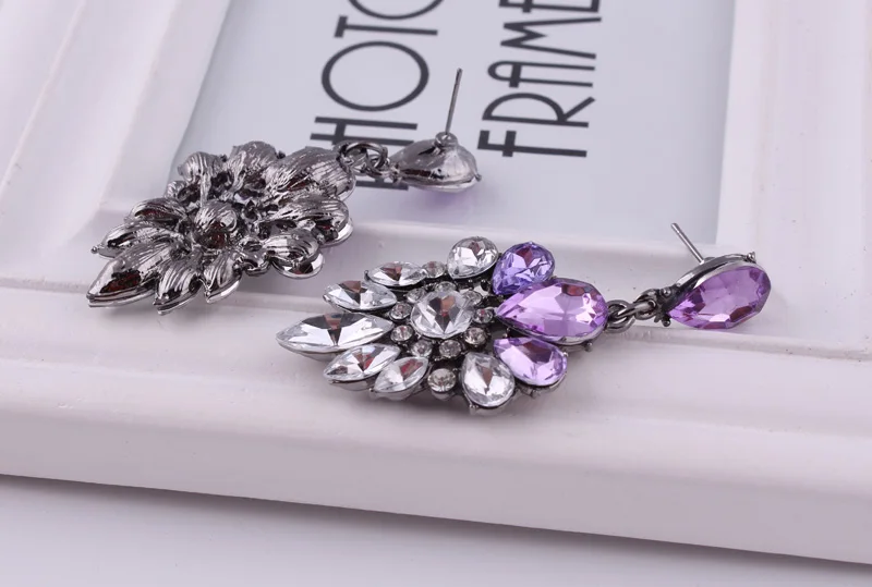 2016 Горячая Себе Роскошные Посеребренная Длинные Большой Капли Воды Жемчужина