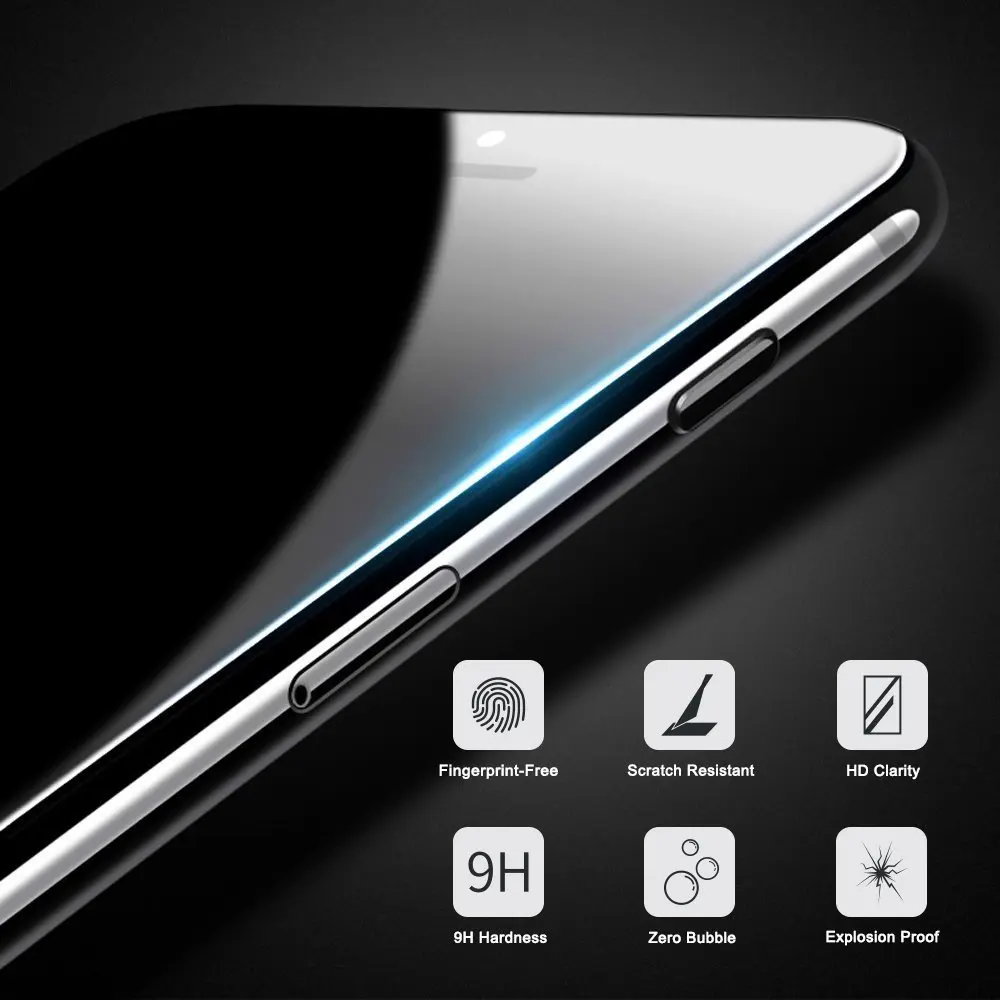 Полное покрытие из закаленного стекла для iphone 6 6S 4 7 дюйма подходящая Защитная