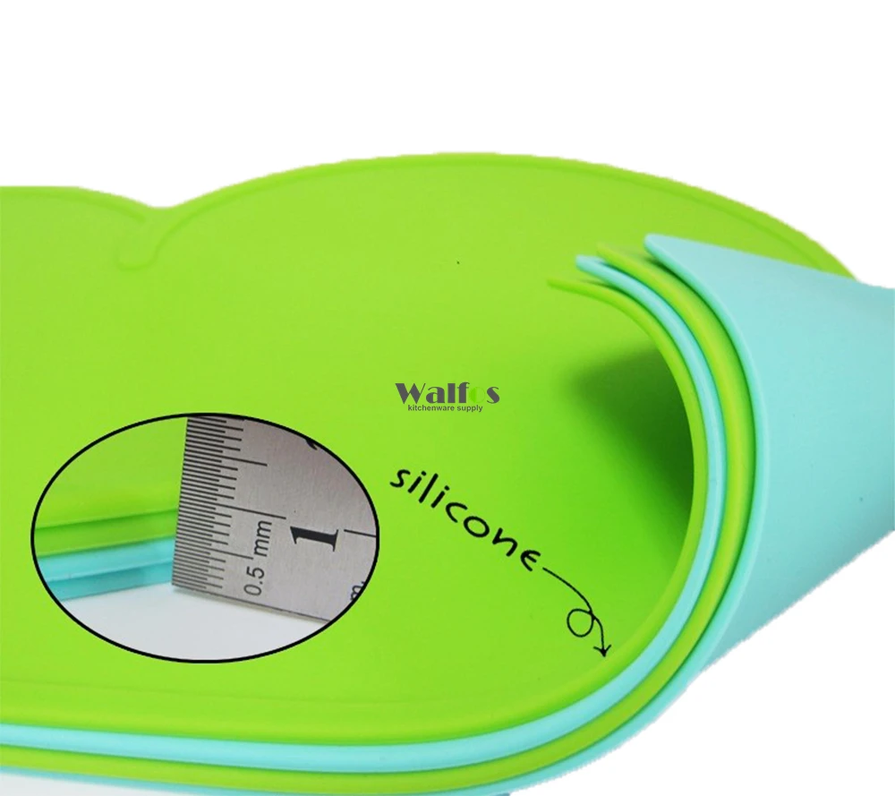 WALFOS 47x27 см FDA силиконовый коврик для столовых приборов детский в форме облаков