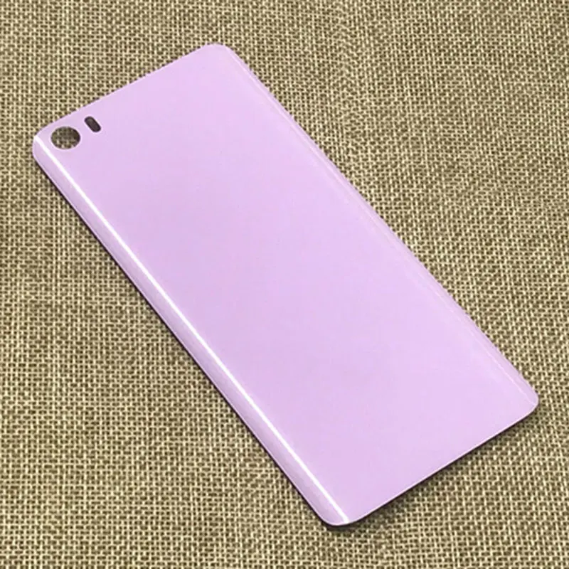 Оригинальная 3D стеклянная задняя крышка для Xiaomi mi 5 mi 5, 5,15 дюймов, корпус панели, Батарейная дверь для Xiao mi 5, задняя крышка батареи - Цвет: Фиолетовый
