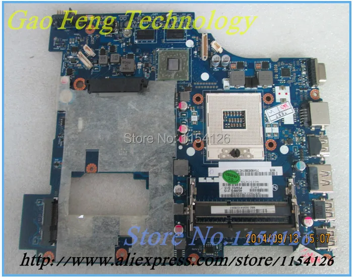 

Материнская плата для ноутбука Lenovo G570 LA-6753P HM65 неинтегрированная DDR3 100% Test OK