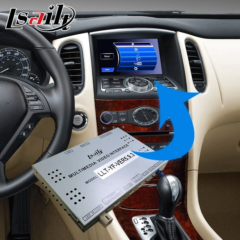 Lsailt Android gps навигационная система коробка для Infiniti QX50/EX35 EX37 2012- с QX60 QX70 QX80 и т. д. youtube waze yandex