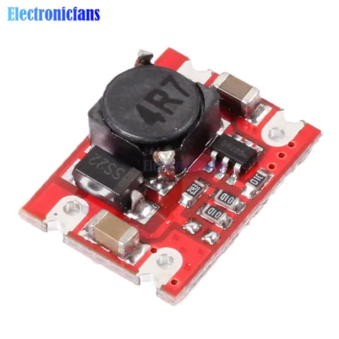 DC-DC 2V-5V to 5V Step Up Повышающий Модуль источника питания плата преобразователя Напряжения 2A фиксированная выходная мощность для платы сухой литиевой батареи