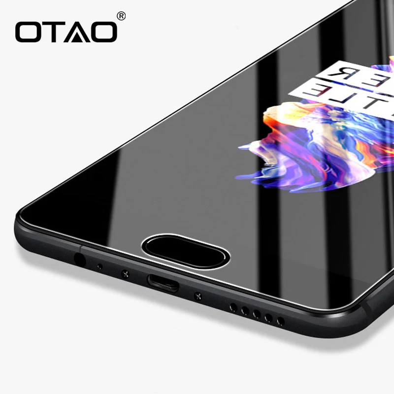 OTAO для OnePlus 5 3t 3 Полное покрытие из закаленного стекла Защитная пленка экрана