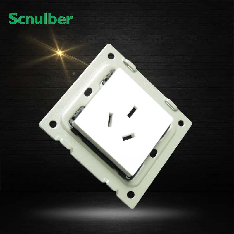 Кондиционер 50 гц 16 а 250 в 3 полюса 3pin AU настенный выключатель розетка|socket switch|socket