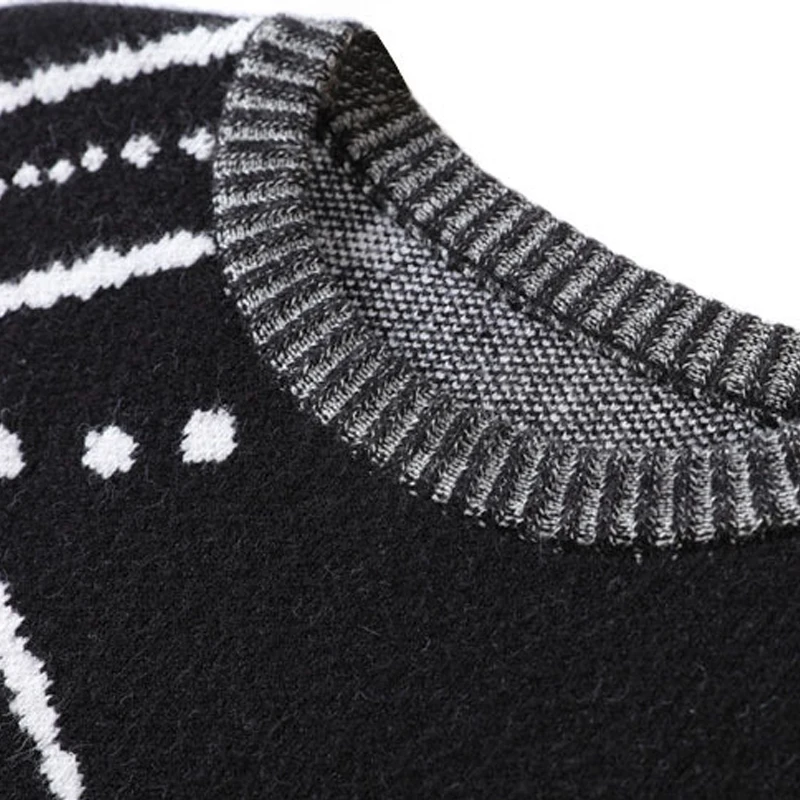 2018 мода галактика звезды принт шерстяной свитер женский Crewneck Свободные женские