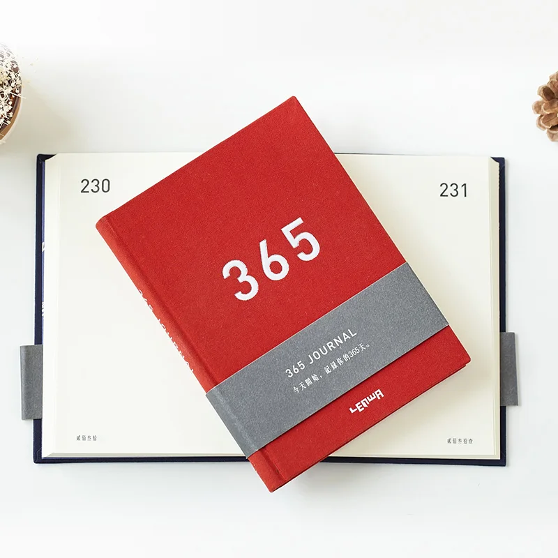 Записная книжка LENWA с расписанием на мой год блокнот из 365 ткани записная дневник 1