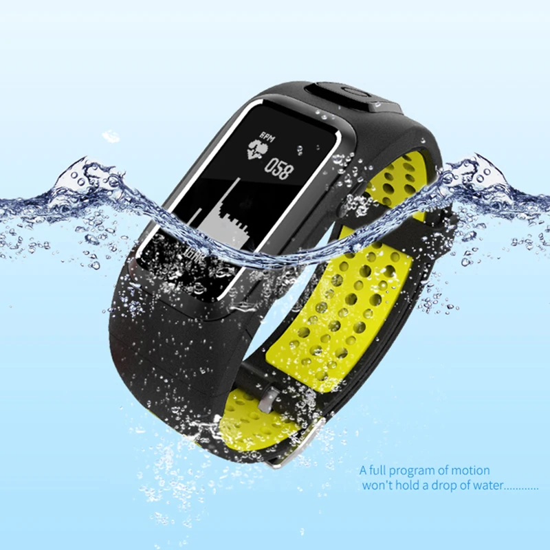 Junwer GPS Bluetooth Smart Band bd10 Фитнес трекер Браслет Водонепроницаемый сердечного ритма