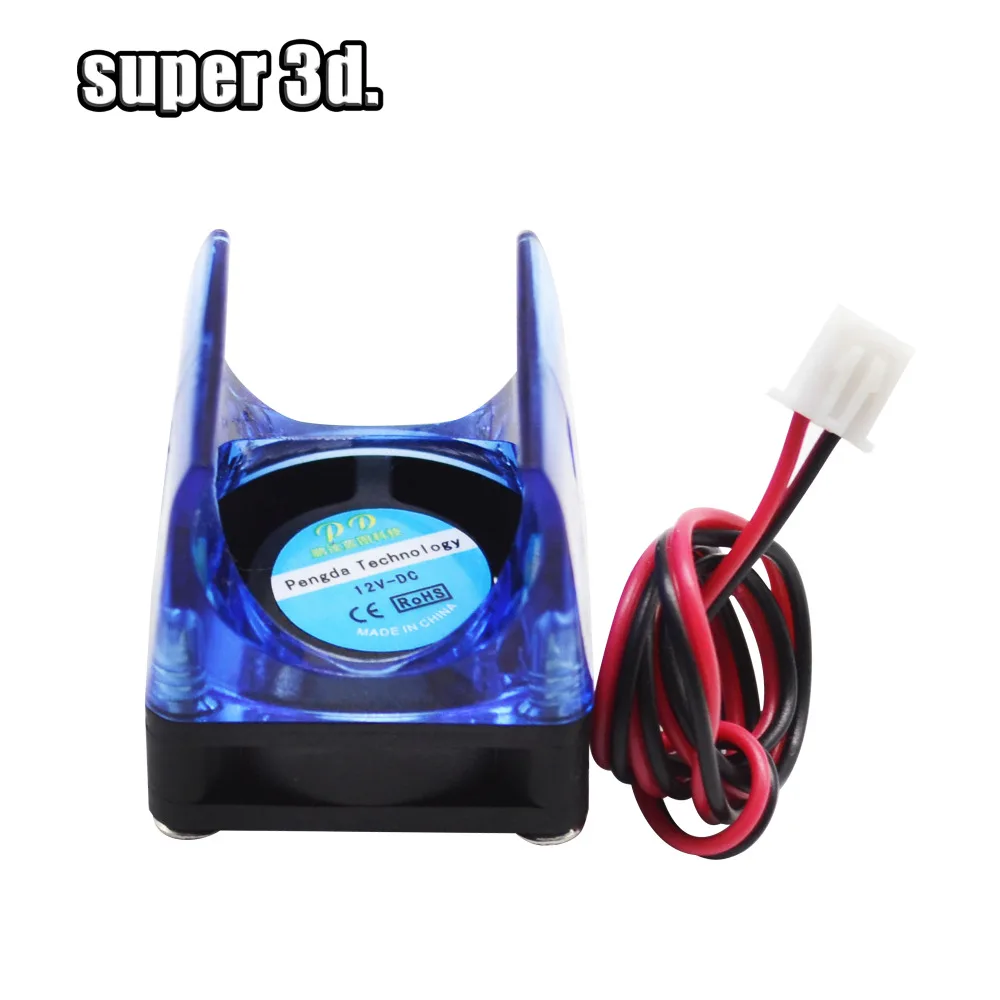 1 комплект V5 V6 J head Собранный охлаждающий вентилятор Радиатор кулер 3010 DC 12/24V hotend