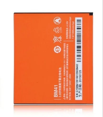 Аккумулятор BM41 для Xiaomi Hongmi Red Rice Redmi 1S высокое качество код отслеживания AZK новый