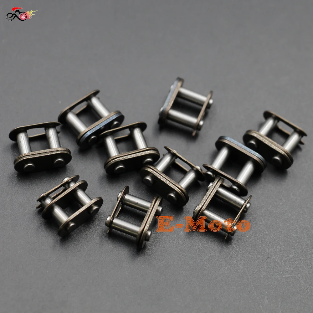 10X T8F CHAIN MASTER LINK 47 49cc ATV QUAD DIRT PIT BIKE MINI KIDS POCKET ROCKET NEW