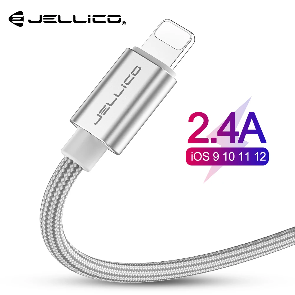 Jellico Классический USB кабель для iPhone xs max зарядное устройство передачи данных X 8 6s