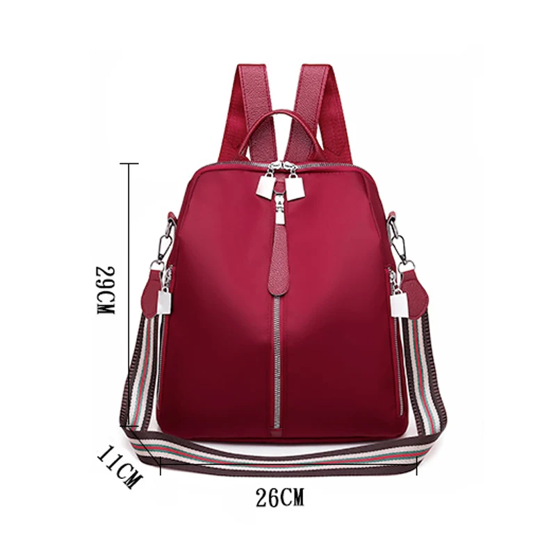 Новый Дизайнерский Модный Дамский рюкзак Оксфорд Мягкая сенсорная